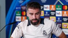 Dani Carvajal.Dani Carvajal, futbolista del Real Madrid