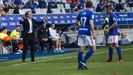 Anquela da instrucciones en el Oviedo-Sevilla Atltico