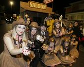 Imagen del desfile de Trabada del a�o pasado. 