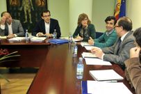 La comisi�n se celebr� en el Concello de Nar�n. 