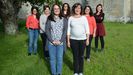 Foto de la candidatura de Agroma Sober, formada ntegramente por mujeres