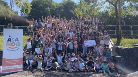 Imagen de alumnos participantes en una de las charlas de sensibilizacin de Domin Dourado.