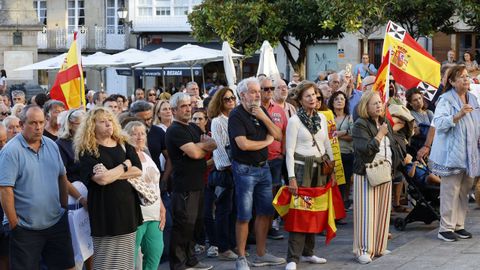 Concentraci�n en apoyo a Ceuta en Viveiro
