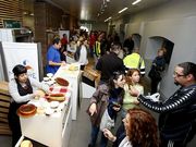 Mercado de quesos, el pasado mes de octubre.