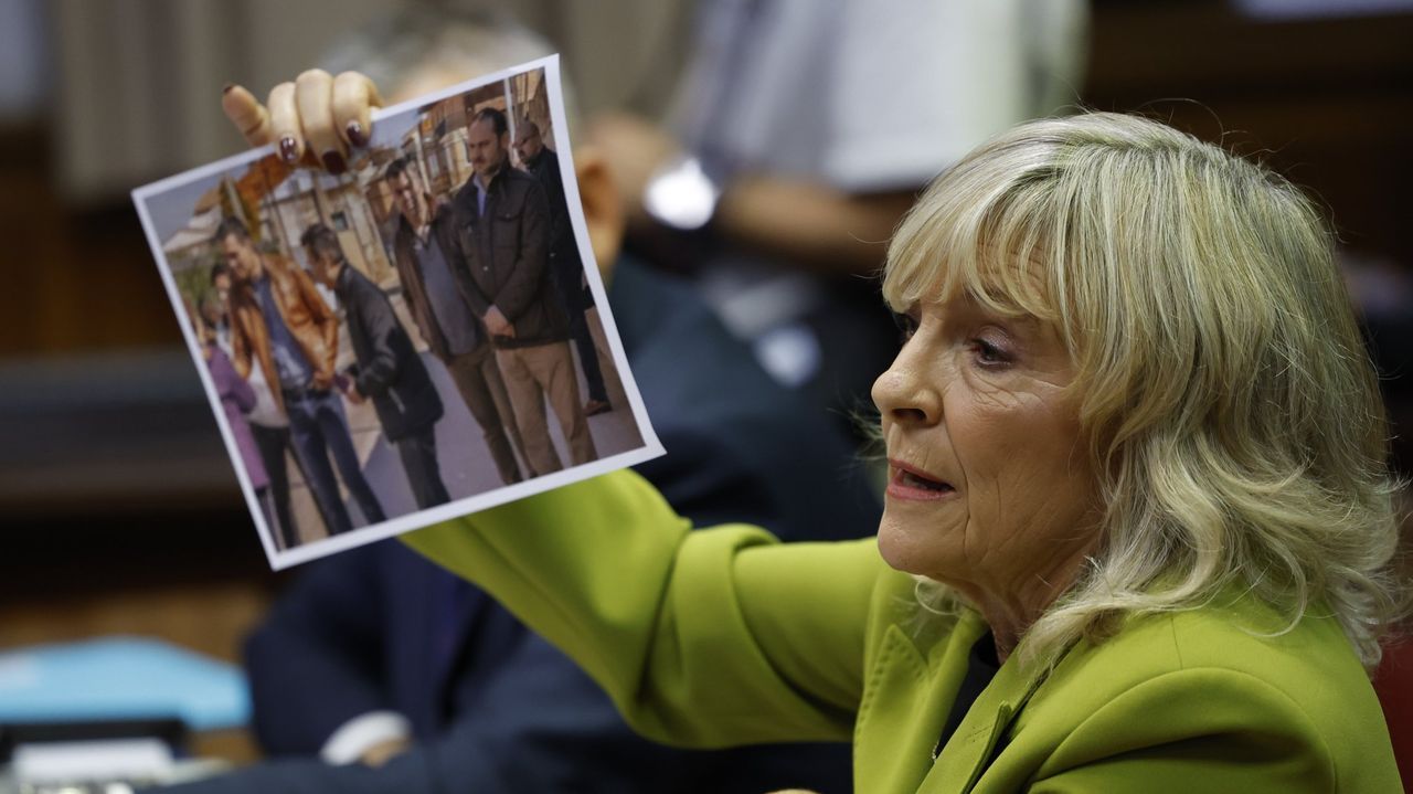 María Caballero, senadora de la UPN: «Cerdán fue capaz de vender Pamplona a Bildu para hacer sus amaños corruptos»