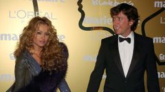 Paulina Rubio y Nicol�s Vallejo-N�jera en una imagen de archivo de cu�ndo a�n eran pareja