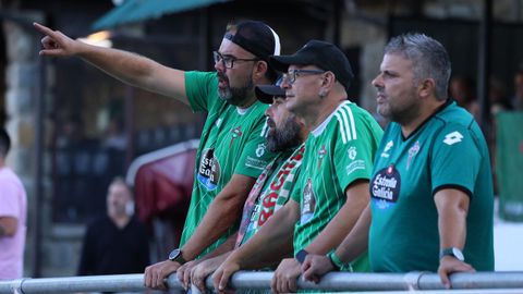 Racinguistas desplazados a Fadura en la primera jornada.