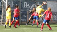 Imagen del partido de esta temporada frente al Deportivo B