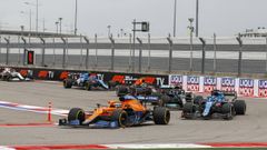 Imagen del �ltimo gran premio, celebrado en Rusia