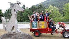 Hoy tendr� lugar el homenaje al perro de Cans
