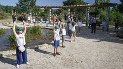 El parque de Montealegre fue escenario de actividades infantiles