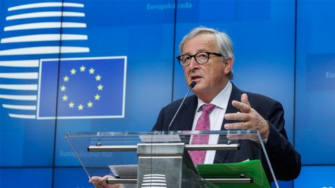 El presidente de la Comisi�n Europea, Jean-Claude Juncker, en una imagen de archivo