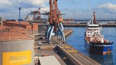 Planta de Ditecpesa en el Puerto de Gij�n.