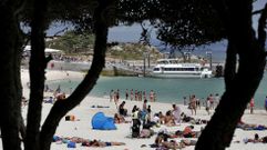 Las paradis�acas islas C�es, en la R�a de Vigo