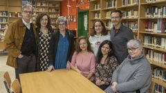 El equipo que gestiona la biblioteca del instituto ha sido el encargo de crear el galard�n