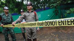 Rescatan a los primeros ni�os en Tailandia