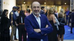Manqui�a se hizo en Madrid con el premio al mejor actor. En la foto, en el OUFF, donde se estren� la pel�cula.