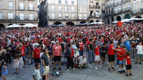 Ourense celebra el ascenso de la UD a Primera RFEF