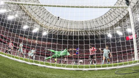 Imagen de archivo de un partido de f�tbol