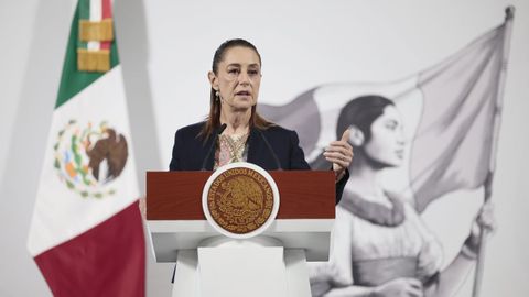 La presidenta mexicana, Claudia Sheinbaum