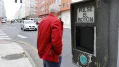 En Lugo solo quedan dos sem�foros con pulsador