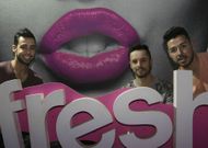 Los tres socios y due�os del Fresh, dispuestos a seguir sorprendiendo a su clientela. 