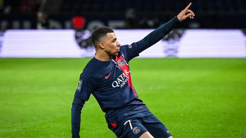 Kylian Mbappé.Kylian Mbappé con el PSG