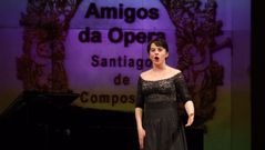 II Concurso de canto Compostela Lrica, organizado por la asociacin Amigos de la pera