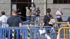 Las vacunaciones continuaron en la jornada del s�bado en las instalaciones de FIMO