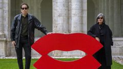 Samuel Delgado y la compostelana Helena Gir�n, codirectores de  Las islas afortunadas .
