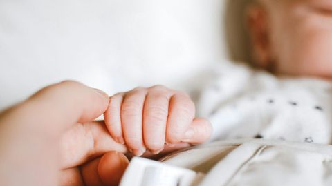 Imagen de archivo de un beb