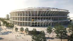 Imagen oficial del club sobre el dise�o final de nuevo Camp Nou