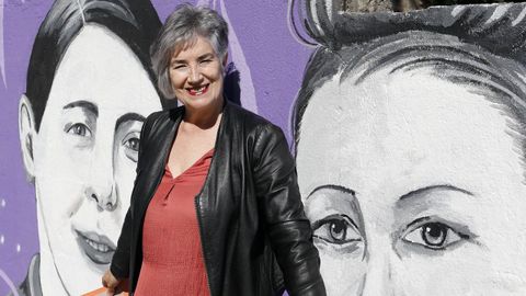 La escritora Lu�sa Abad