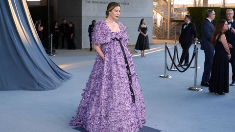 Michelle Monaghan con un vestido de Carolina Herrera