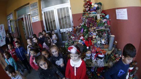 Festival de navidad en los  colegios del Barbanza, Muros y Noia
