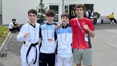 Representantes del Maniotas en el torneo desarrollado en Alemania.