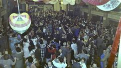 Baile de entroido en 1985