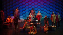 Imagen de una representaci�n del aula de teatro universitaria