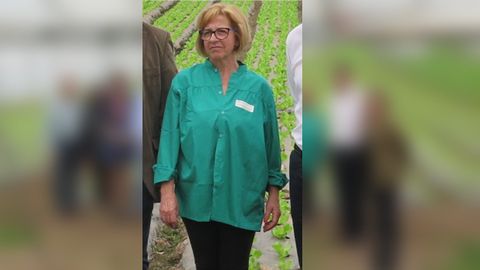 Gelines, fundadora de Horta B�rtoa de San Fins, en Montemaior, en una imagen de archivo