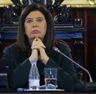 La ex concejala del PSOE Marga Mart�n. 