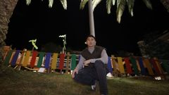 Yerbolat Polatuly lleg a Burela a finales de febrero de 2023