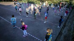 Imagen de archivo del inicio de curso en el CEIP Felipe de Castro