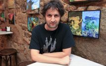 Seijas dice que cualquier trabajo relacionado con Cervantes abre el �apetito creativo�. foto jos� Pardo