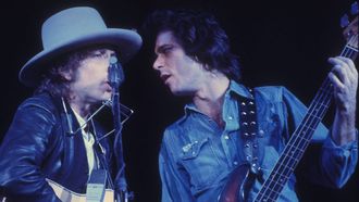 Bob Dylan con Rob Stoner, que estar� el pr�ximo 25 de mayo en el Garufa