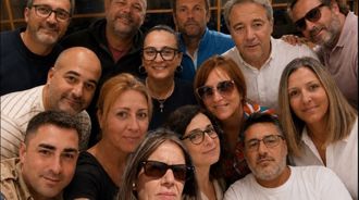 De izquierda a derecha y arriba a abajo: Carrillo, Manolo, Chicho, Javi, Feliciano, V�ctor, Ana Isabel, Silvia, Sandra, Maria Jos�, Tino, Raquel, Conchi y David.