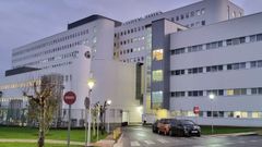 Vista del hospital Meixoeiro