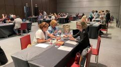 La coordinadora de Turismo de Sanxenxo, Romina Fern�ndez, promovi� la oferta del municipio en un encuentro con agencias de viajes