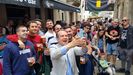 Abel Caballero visita la fiesta tradicional A Brincadeira de Bouzas