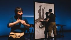 Un dos intres de �Ictus�, a peza teatral de Ch�vere que abre o FIOT de sala esta tarde