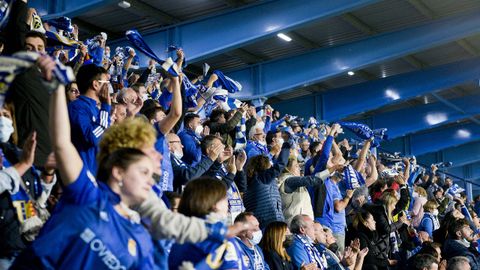 Aficin del Real Oviedo en El Toraln